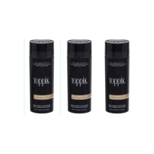Toppik Haarvezels - Lichtbruin, 27,5 g (verpakking van 3) voor voller, dikker uitziend haar