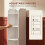 Bookcase, 6-Tier Narrow Tall Bookshelf with Adjustable Shelf White 5