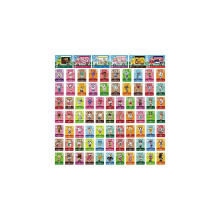 TPLGO 75 stuks ACNH NFC-tag minigame met zeldzame personage-dorpsbewonerskaarten voor Animal Crossing