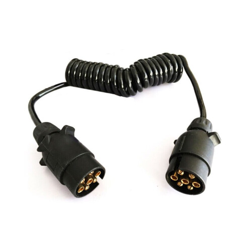 Cable de extensión para panel de luces de remolque, enchufe de 7 pines, cable para caravana 2