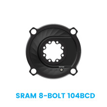 XCDEY Capteur de Puissance Spider, compatible 104BCD, Sans fil ANT+ et Bluetooth