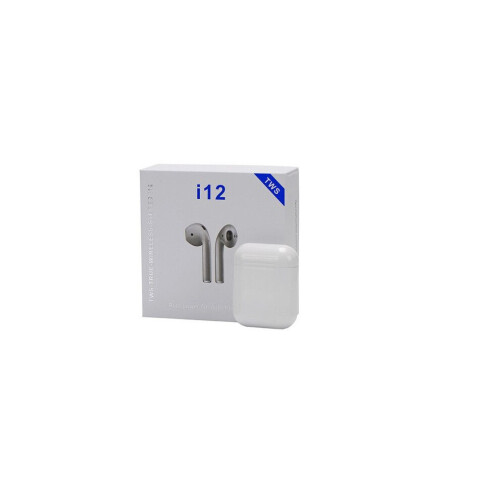 TWS i12 Wireless Earbuds With Wireless Charging Case 1