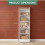 Bookcase, 6-Tier Narrow Tall Bookshelf with Adjustable Shelf White 2
