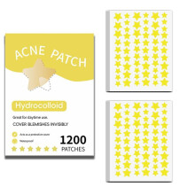 (Type #3) 1200 stuks Hydrocolloïde Kleurrijke Acnepleisters Milde Niet-irriterende Acne Puistjes