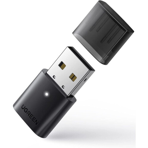 UGREEN USB Bluetooth 5.0 Bluetooth-adapter voor Windows 10, 8.1, 7 pc, laptop en desktop, A2DP Bluetooth-dongle