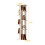 9-Tier Narrow Bookcase, Freestanding Bookshelf with 2-Sided 6