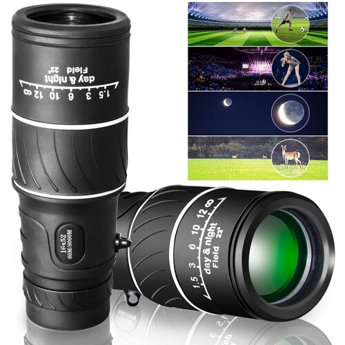 Μονόκυαλα κιάλια UniqueFire υψηλής ισχύος μίνι μαύρου τηλε 1