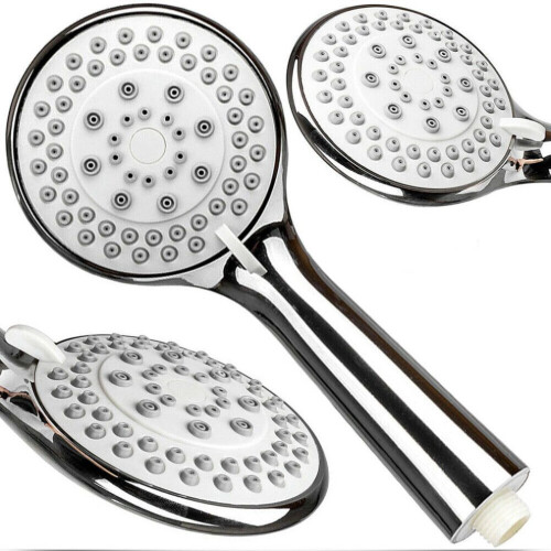 Universal Shower Head 5 Mode Function Chrome Anti-limescale 1