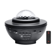 (Upgrade Black, China) Led Star Galaxy Projector Night Light