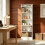 Bookcase, 6-Tier Narrow Tall Bookshelf with Adjustable Shelf White 5