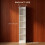 Bookcase, 6-Tier Narrow Tall Bookshelf with Adjustable Shelf White 6