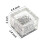 (warm light) Solar Brick Lights Ice Cube Light Outdoor Pathway 2