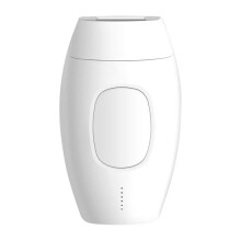 Máquina de depilación láser IPL (blanca) para rostro, cuerpo y piel, indolora.