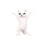 (White) Dance Cat Action Figures 1