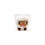 (Wit schaap) Minecraft pluche pop hanger kinderknuffels 1