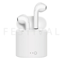 (Witte) Twins draadloze Bluetooth TWS stereo oordopjes/koptelefoon