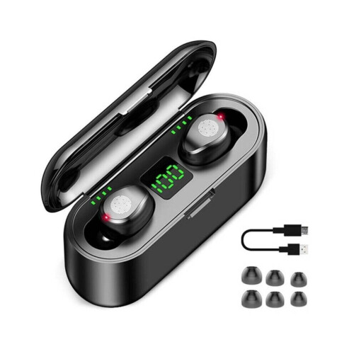 Wireless Bluetooth Earphone Waterproof Wireless Earbuds LED Display Earphone