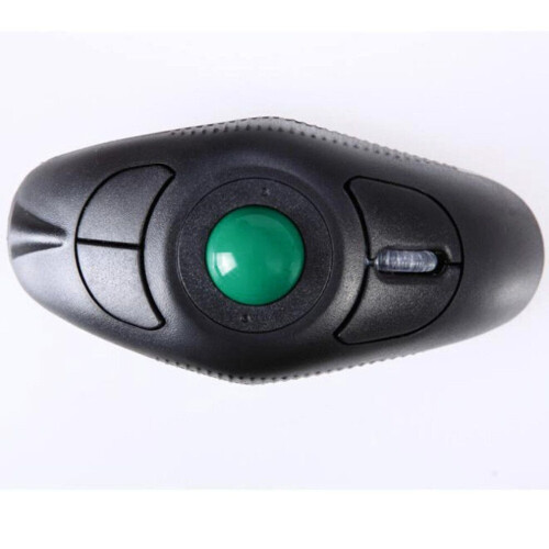 Wireless Universal Trackball Mouse 2.4GHz handheld mouse is ergonomically designed with an optical trackball 1
