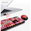 (white) Wireless Keyboard & Mouse Set, Bluetooth Keyboard 3