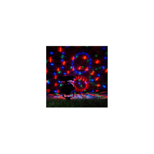 Solar LED Carnival Moving Colour Changing Spotlight Garden Light 2