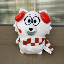 (Wit) Tyler en Roblox Snowi Hond Pluche Speelgoed Cartoon Knuffel Decoratie Pop