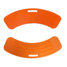 Planche de transfert ergonomique Orange, Capacité 200 kg, Aide au transfert patients et fauteuils roulants
