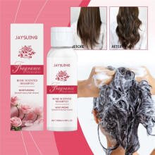 Damesshampoo met rozengeur, voedende haarverzorging, effen kleur, 100 ml