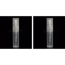 100 x 2ml Plastic Travel Spray Bottle Empty Transparent Perfume Atomizer New