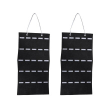 2x Brillenorganizer Zonnebrillen Opbergtas Hangtas Zonnebrillen Displayhouder Wandmontage