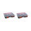 2X F-290 Portable Plastic Tool Parts Box Screw Storage Box Electronic Component Box Compartment Box 1