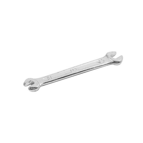 10X Silver Tone 5.5mm X 7mm U Shape Double Open-Ended Wrench Tool 1