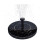 Solar Powered Floating Bath Fountain Pump Black 3