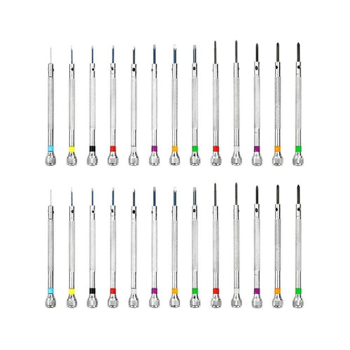 26 Pack Watch Tools Repair Screwdriver Set Screwdriver Kit Professional Watchmaker Watch Tools