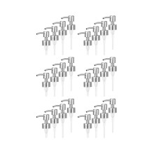 24Pcs Soap Dispenser Pump Replacement Stainless Steel Lotion Dispenser Pump for Regular 28/400 Neck