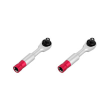 2pcs 1/4Inch 85MM Torque Rachet Wrench Set Hand Repair Tool for Vehicle Bicycle Bike Socket Wrench