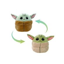 (Yoda) Babyspeelgoed Dubbelzijdige avocadopop Yoda Baby Stitch pop Pluche knuffel
