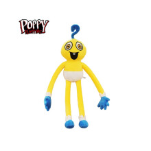 (Geel) 45 cm Poppy Son Baby Lange Benen Knuffelpop Pluche Speelgoed Kindercadeau