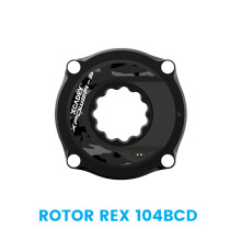 XCDEY Capteur de Puissance Spider, compatible 104BCD, Sans fil ANT+ Bluetooth