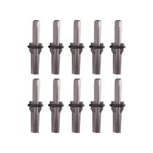 Set van 10 plugwiggen en vulplaatjes van 5/8 inch voor het splijten van beton, rotsen en stenen, handgereedschap