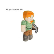 (YacrisDoll, 30 cm/11,8 inch) Minecraft pluche speelgoed Creeper Enderman Varken Pixelpop