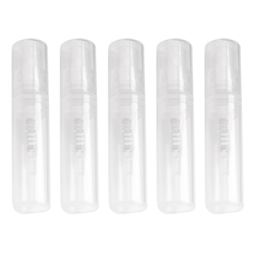250 x 2Ml Plastic Travel Spray Bottle Empty Transparent Perfume Atomizer New