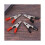 100 Pcs 50mm Plastic Handle Test Probe Metal Alligator Clips 3