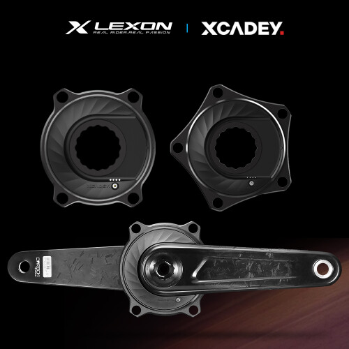 XCDEY Capteur de Puissance Spider, compatible 104BCD, Sans fil ANT+ Bluetooth 2