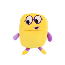 (Gele) Cartoon Numberblocks pluche speelgoed knuffels