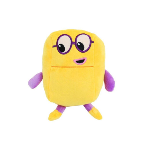 (Gele) Cartoon Numberblocks pluche speelgoed knuffels