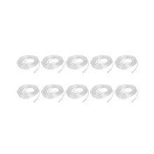 10pcs 8M Soft Nasal Oxygen Tube Nasal Oxygen Cannula Nasal Tube Suitable for Oxygen Generator