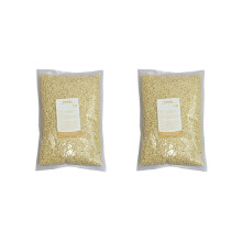2 x 500 g de perlas de cera depilatoria para depilación corporal completa, película caliente, perlas