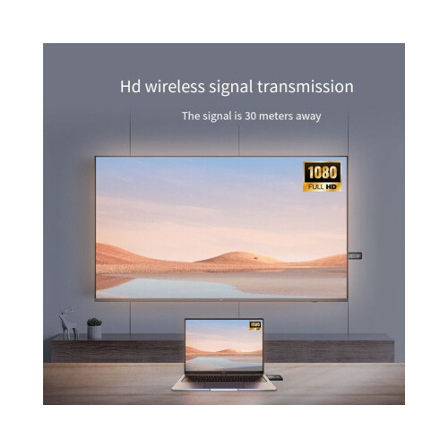 1080P -Compatible Wireless Extender HD Video Transmitter 30m Wireless Portable Extender 2