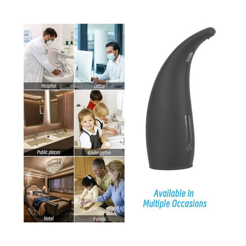 2X 300ML Automatic Soap Dispenser Touchless Soap Dispenser with Infrared Sensor for Home, Kitchen, Office 1