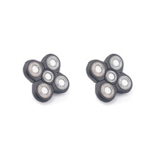 2PCS Replacement Shaver Electric Shaver 5 Cutter Floating Waterproof Stainless Steel Blade